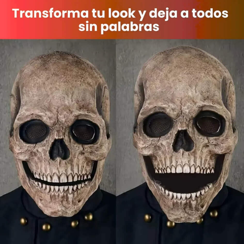 Mascara Calavera ultra realista Halloween