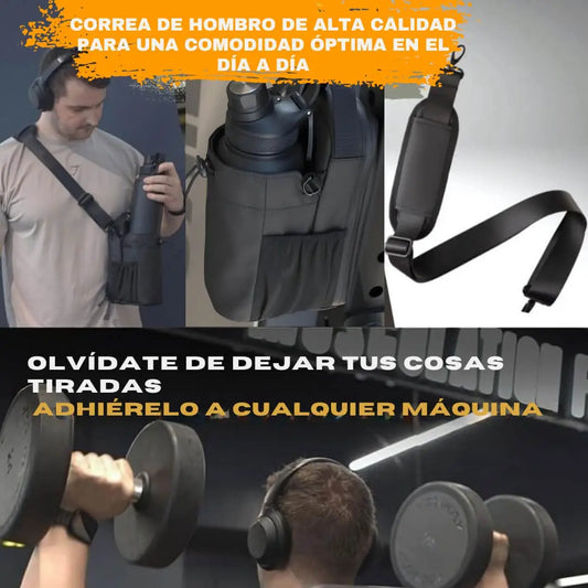 GymLock™ El bolso magnético anti-desorden para el gym + Correa Premium Incluida