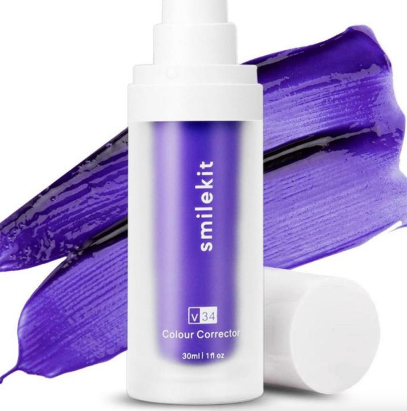 SmileKit Violet 👉 El truco del color para equilibrar tonos amarillos