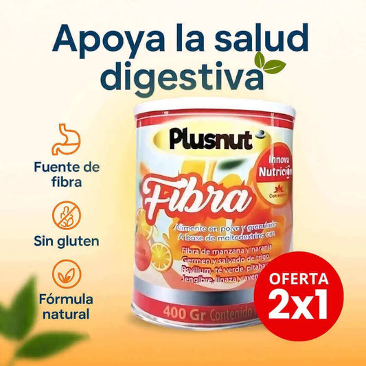 Oferta 2x1 Fibra premium con prebióticos para un vientre más liviano