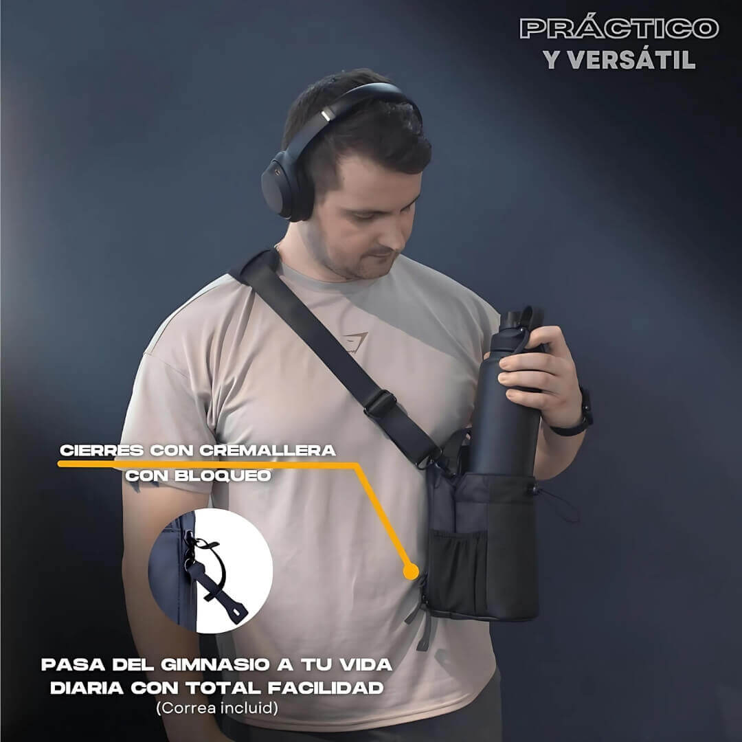 GymLock™ El bolso magnético anti-desorden para el gym + Correa Premium Incluida