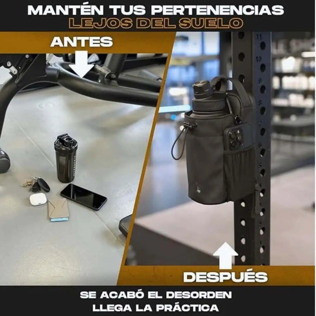 GymLock™ El bolso magnético anti-desorden para el gym + Correa Premium Incluida
