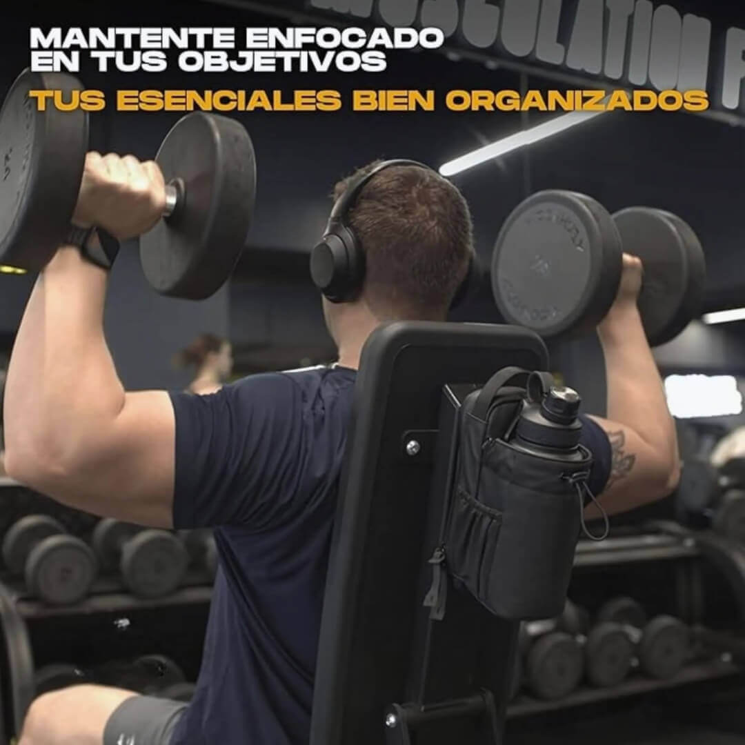 GymLock™ El bolso magnético anti-desorden para el gym + Correa Premium Incluida