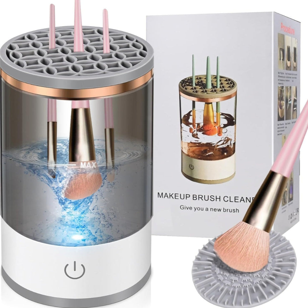 GlowBrush™ - Limpia y seca tus brochas en segundos, sin esfuerzo y sin bacterias