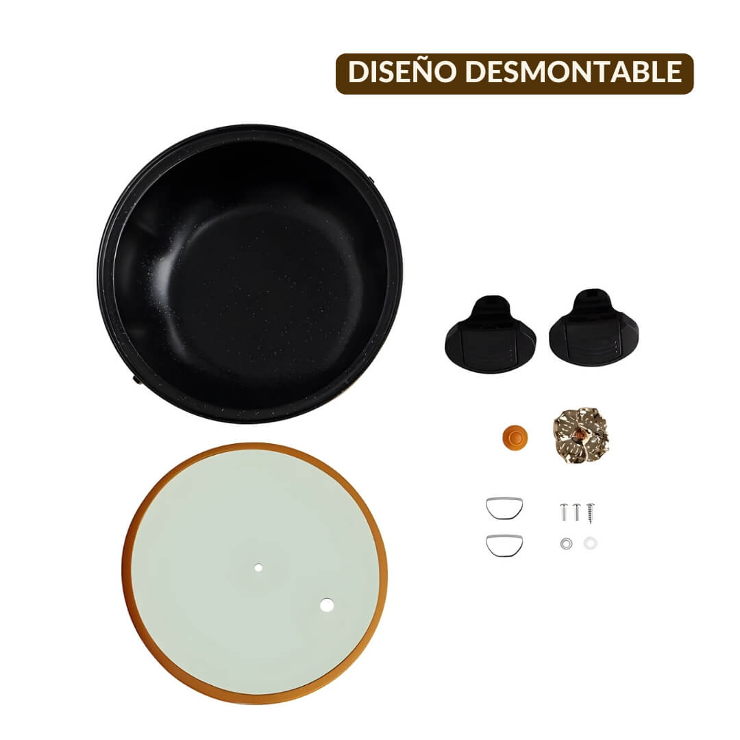 Tu nueva aliada en la cocina: olla calabaza a presión compacta y elegante
